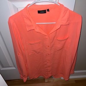 APT 9 peach shirt